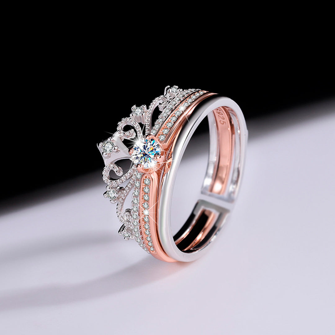 Anillo corona Thea