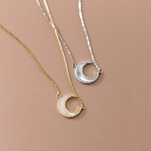 Collar luna concha nácar