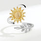 Anillo girasol giratorio 🌻