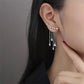Aretes de zirconias colgantes 💎