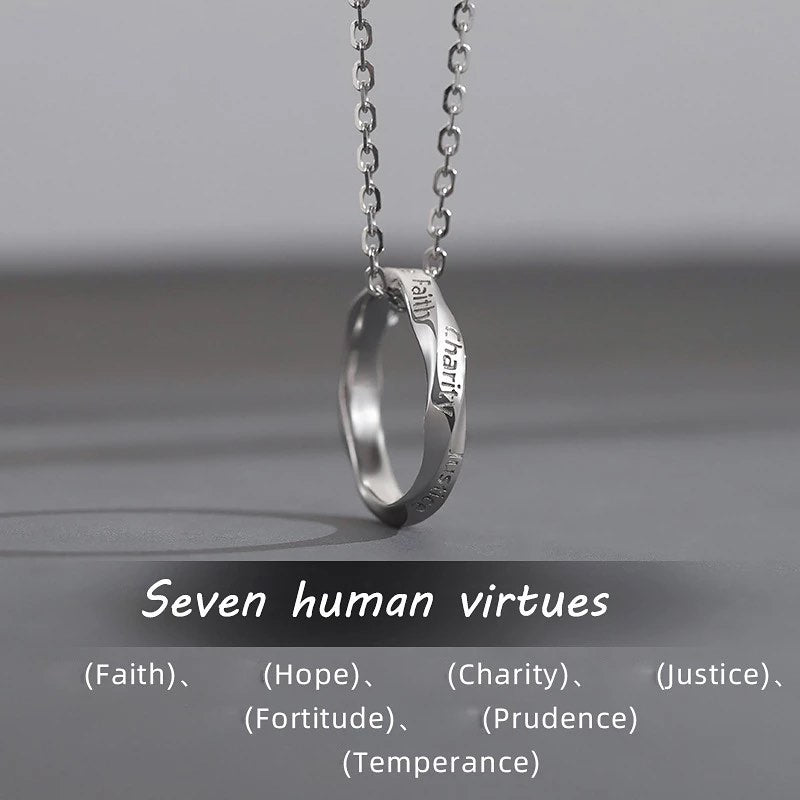 Collar 7 virtudes.