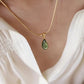 Necklaces Nature Green and Ocean Blue