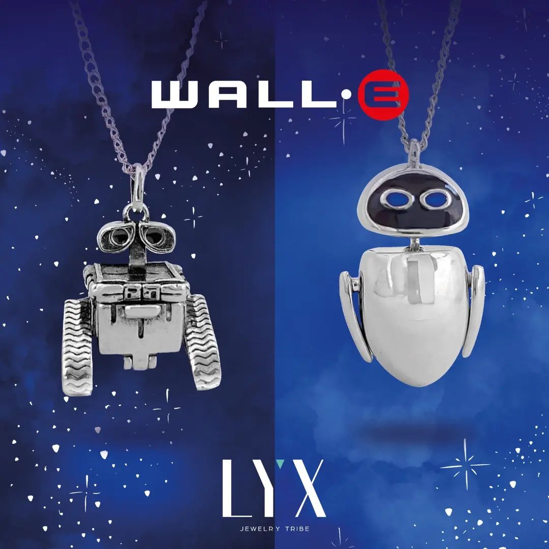 Collares de WALL-E y EVA articulados 😍