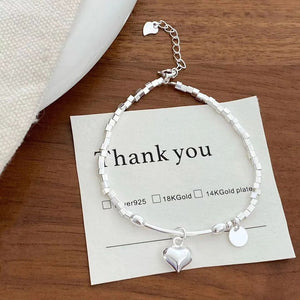 Pulsera cubitos y corazón ❤️