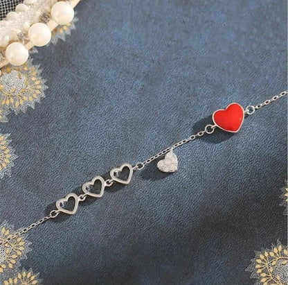 Pulsera corazones 💕
