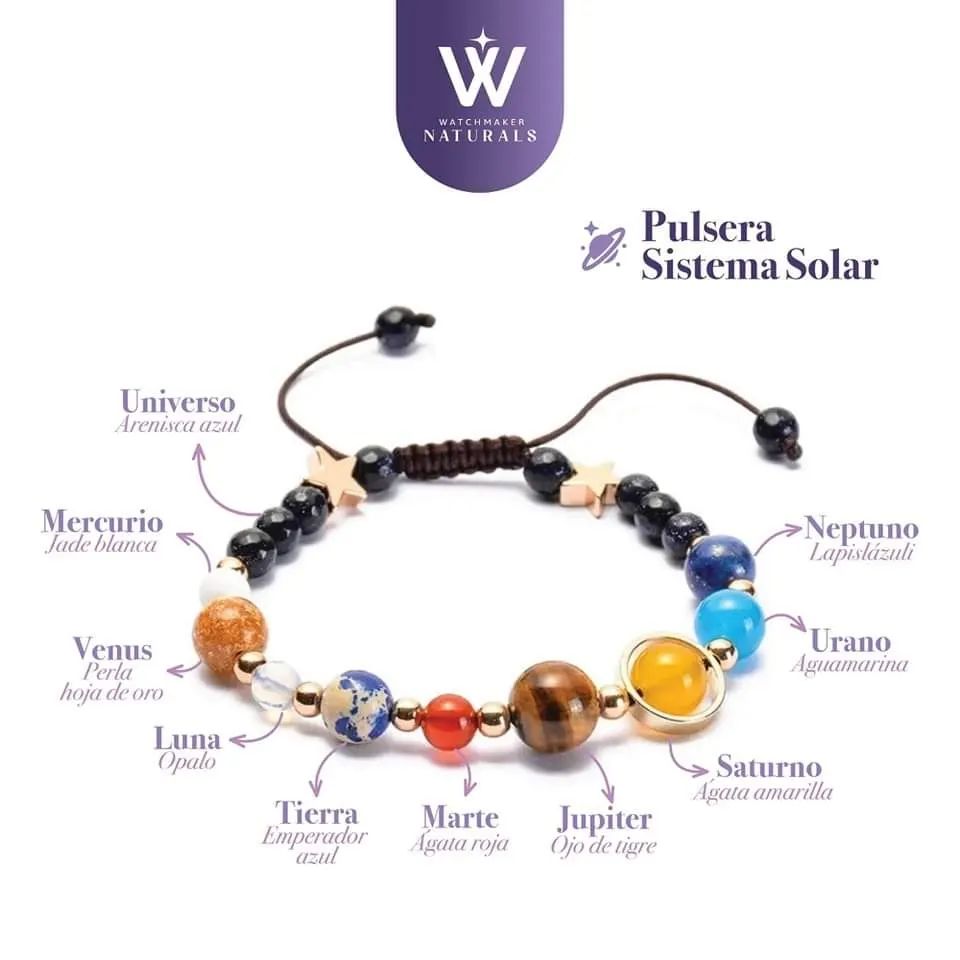 Pulsera del sistema solar Edición "TU ERES EL SOL" ☀️