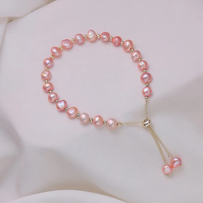 Pulsera perla de agua dulce 🤍