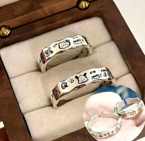 Set anillos Hello Kitty y Pochacco