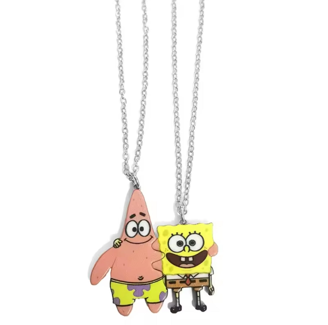 Collar Bob esponja y Patricio