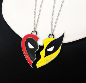 Set collares Deadpool y Wolverine