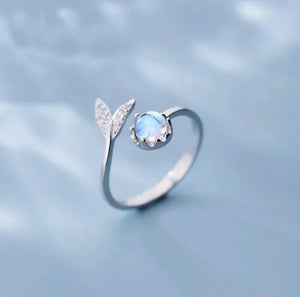 Anillo Sirena Moonstone