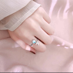 Anillo Sirena Moonstone