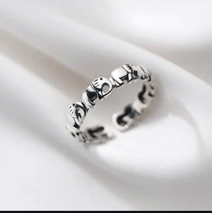 Anillo Línea de elefantes