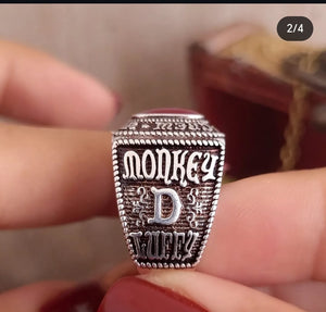Anillo Capitán Monckey Luffy