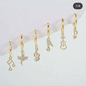 Set aretes Musical