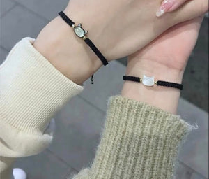 Set pulseras de gatito