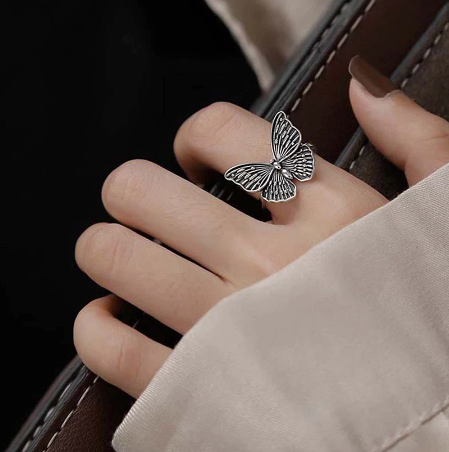 Anillo Mariposa retro 🦋