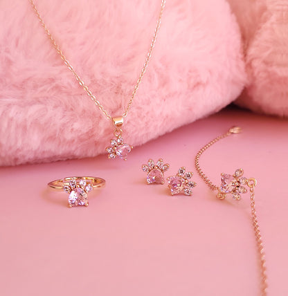 Set huellitas rosa 💖🐱