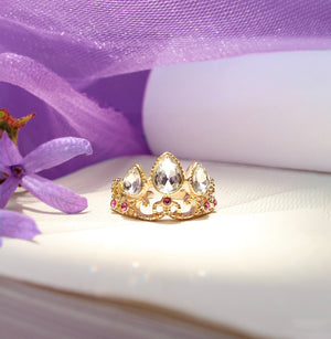 Anillo Corona Rapunzel