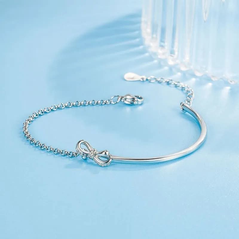 Pulsera Asimétrica con moño 🎀