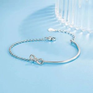 Pulsera Asimétrica con moño 🎀
