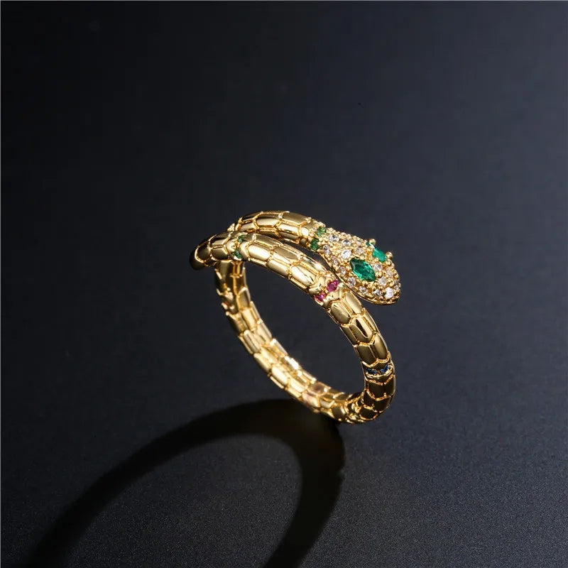 Anillo golden Snake 🐍