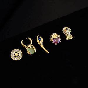 Set aretes marvel 🌌