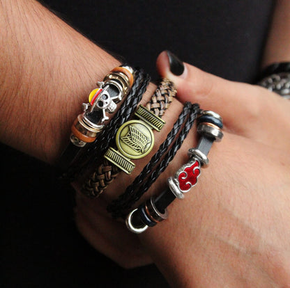 Set Pulseras Anime