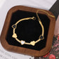 Pulsera Corazones B/W