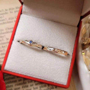 Anillo compromiso bella y bestia 🌹📖