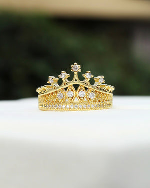 Anillo corona Aurora