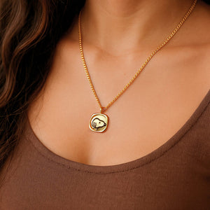 Collar Medalla Snoopy