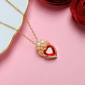 Collar corazón Rapunzel