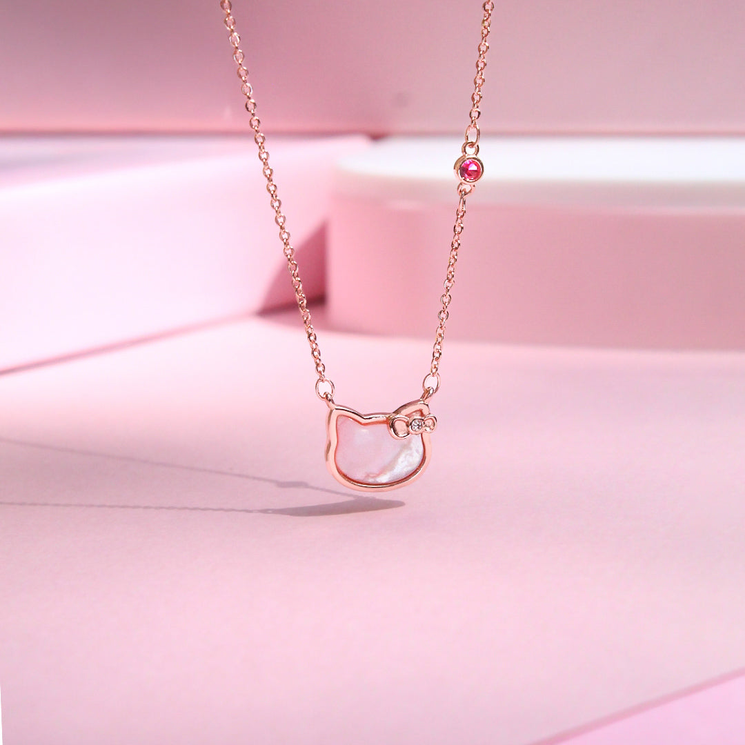 Collar medalla Hello Kitty