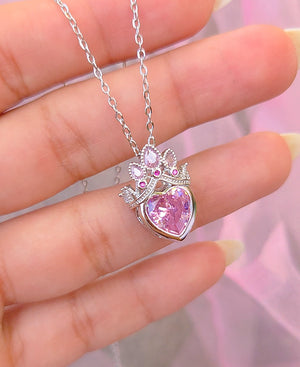 Collar corona Rapunzel (plata)