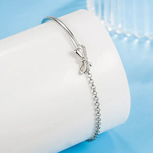 Pulsera Asimétrica con moño 🎀