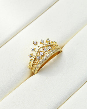 Anillo corona Aurora