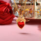Collar corazón Rapunzel