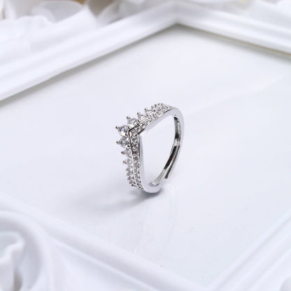 Anillo Tiara (plata)