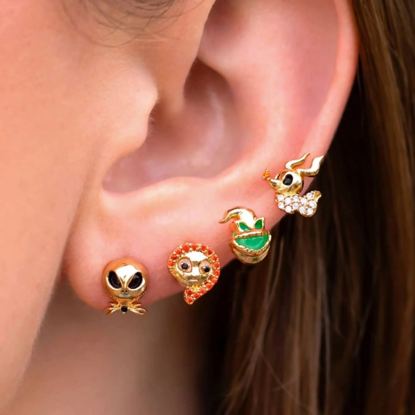 Aretes Jack 👻