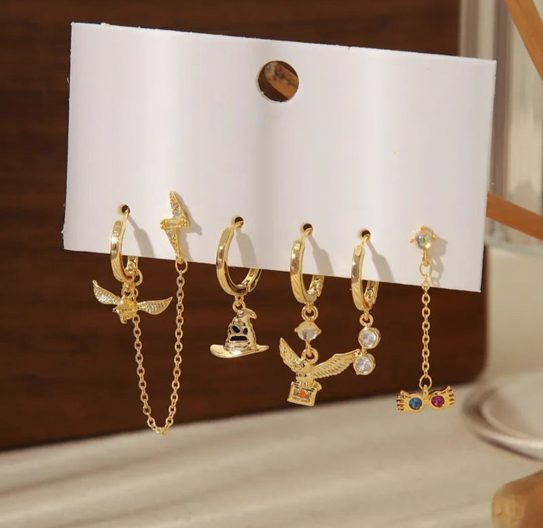 Set aretes Hogwarts