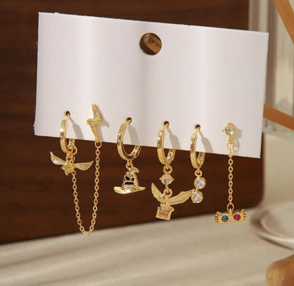 Set aretes Hogwarts