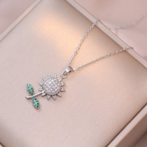 Collar girasol